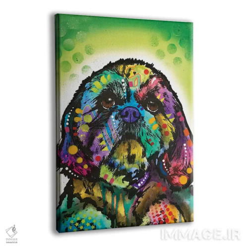 تابلو دکوراتیو تقریبا شی تزسو اثر باور روسو - نمای پرسپکتیو محصول