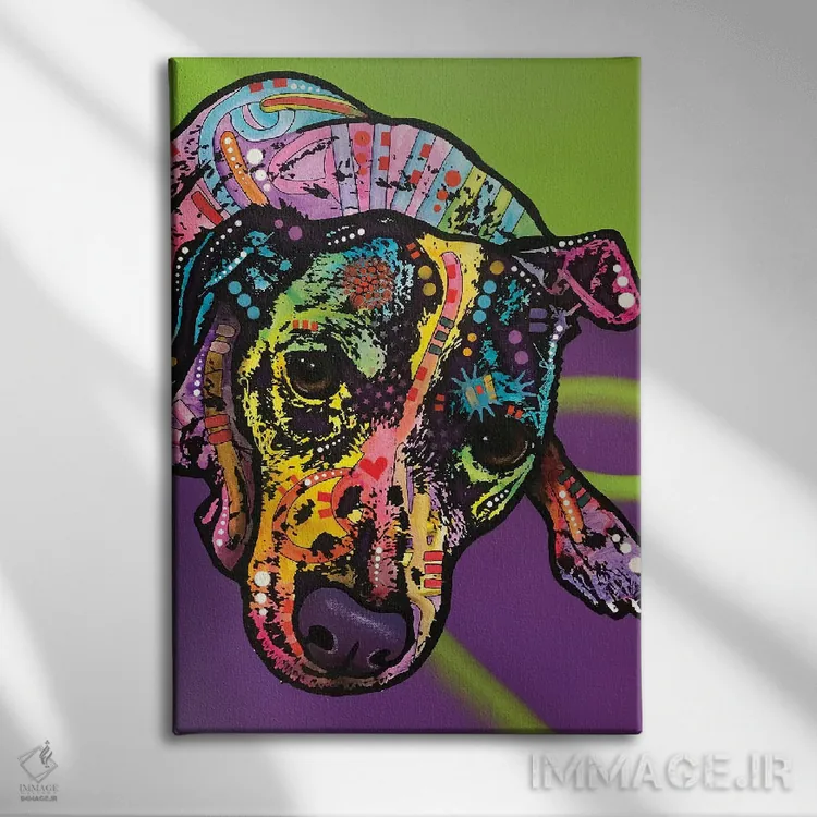 تابلو دکوراتیو جک پاک نشدنی اثر باور روسو - نمای روبهرو روی دیوار