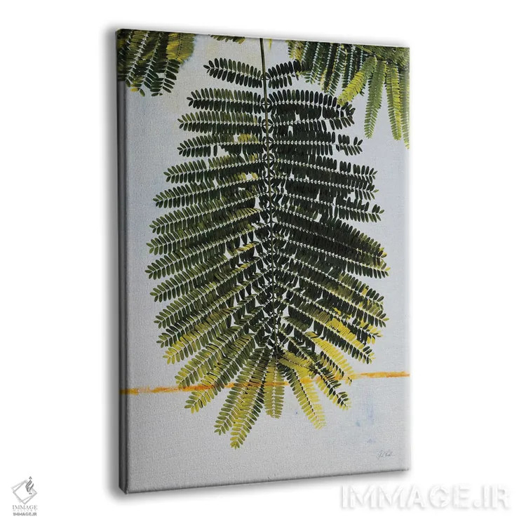 تابلو دکوراتیو نخل تنها اثر دبورا رول - نمای پرسپکتیو محصول