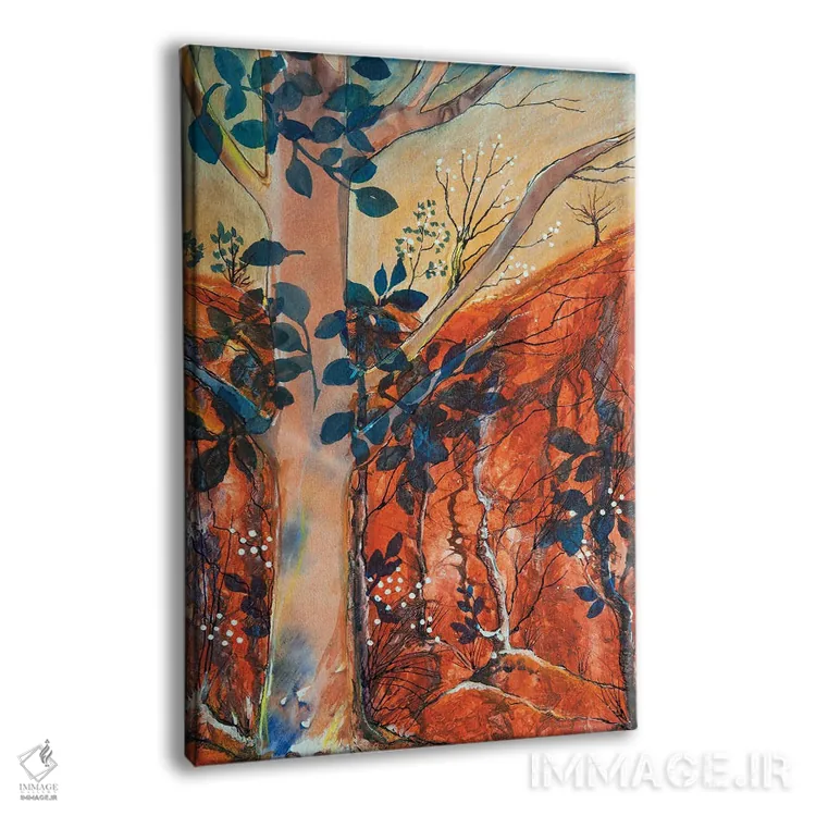 تابلو کلاسیک منظره تپه شکسته اثر هلن دوبروویچ - نمای پرسپکتیو محصول