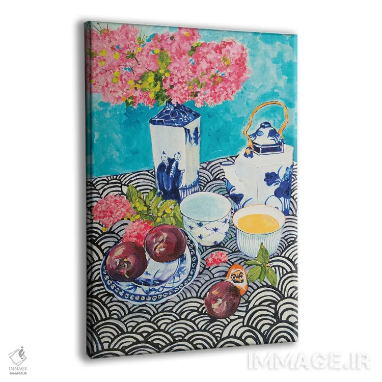 تابلو کلاسیک طبیعت بی جان ۱ اثر هلن دوبروویچ - نمای پرسپکتیو محصول