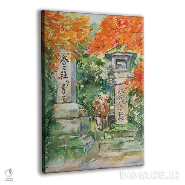 تابلو کلاسیک پاییز اثر هلن دوبروویچ - نمای پرسپکتیو محصول