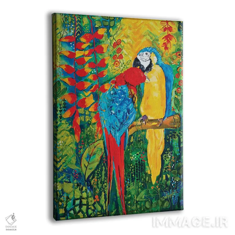 تابلو کلاسیک بوسه صبحگاهی اثر هلن دوبروویچ - نمای پرسپکتیو محصول