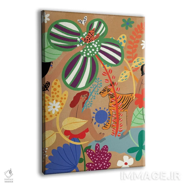 تابلو دکوراتیو زندگی طبیعی اثر باورا راژین - نمای پرسپکتیو محصول