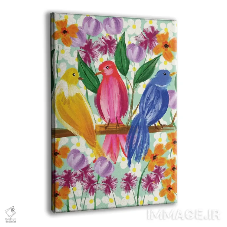 تابلو دکوراتیو پچ پچ اثر باورا راژین - نمای پرسپکتیو محصول