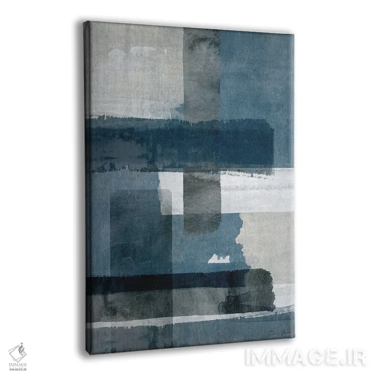 تابلو انتزاعی شوک فرهنگی اثر دنیس براون - نمای پرسپکتیو محصول