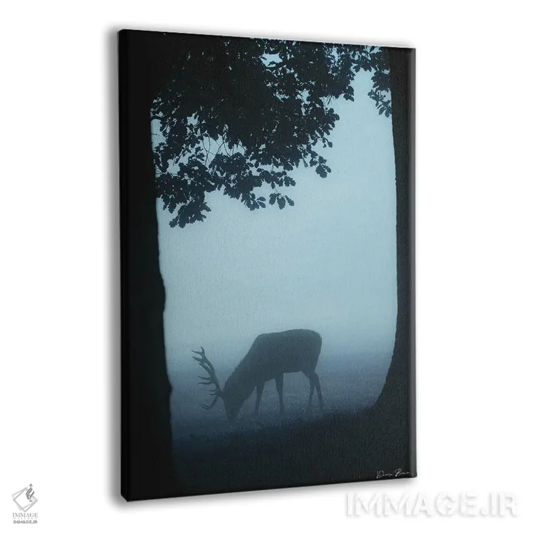 تابلو دکوراتیو چراییدن اثر دنیس براون - نمای پرسپکتیو محصول