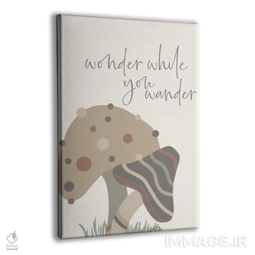 تابلو مینیمال حیرت کن در هنگام سرگردانی اثر دنیلا سانتیاگو - نمای پرسپکتیو محصول