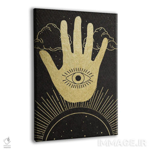 تابلو دکوراتیو نخل آسمانی اثر دنیلا سانتیاگو - نمای پرسپکتیو محصول