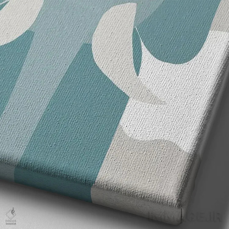 تابلو دکوراتیو فیل رویاها اثر دنیلا سانتیاگو - نمای نزدیک بافت بوم