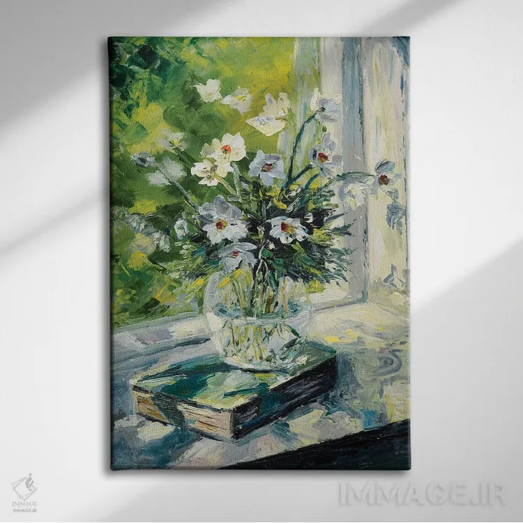 تابلو دکوراتیو زندگی در رویا اثر دانا سورکینا - نمای روبهرو روی دیوار