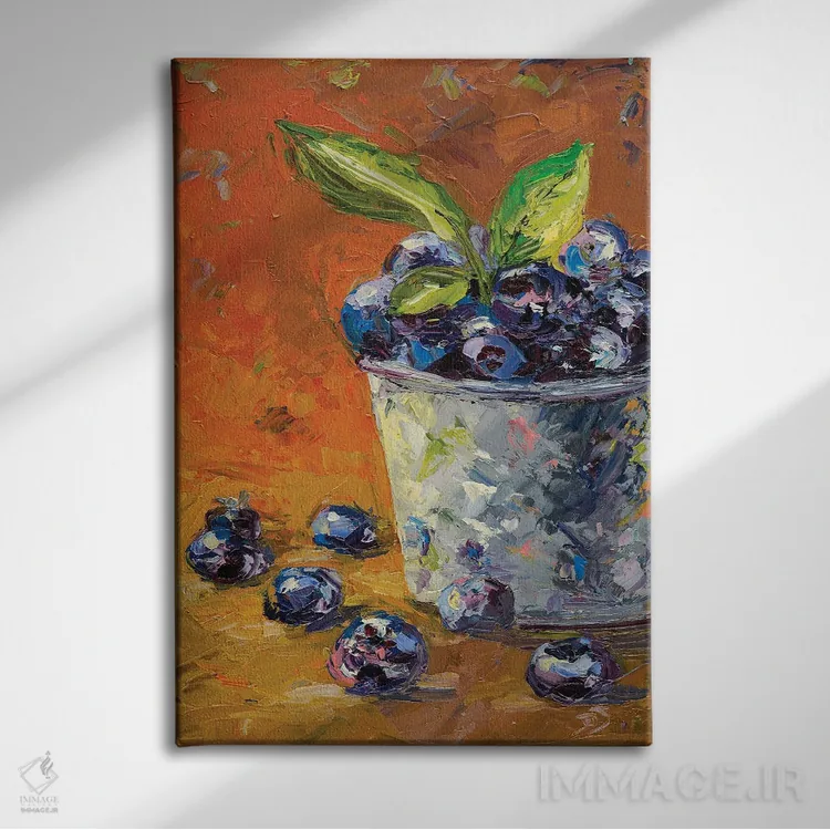 تابلو دکوراتیو جستجوی طبیعت اثر دانا سورکینا - نمای روبهرو روی دیوار