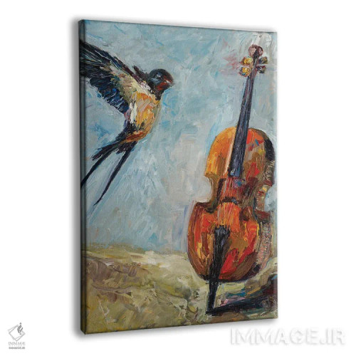 تابلو دکوراتیو رقابت اثر دانا سورکینا - نمای پرسپکتیو محصول