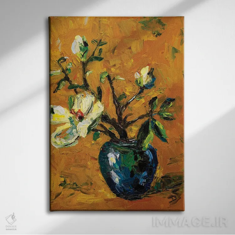 تابلو دکوراتیو قدم گذاشتن به سوی دیگر اثر دانا سورکینا - نمای روبهرو روی دیوار