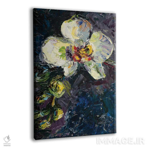 تابلو دکوراتیو ارکیده ها اثر دانا سورکینا - نمای پرسپکتیو محصول