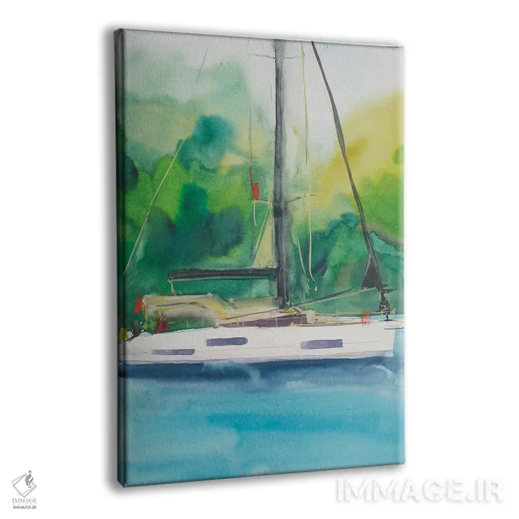 تابلو دکوراتیو چه نوع قایق تفریحی داری؟ اثر باورا آسه وا - نمای پرسپکتیو محصول