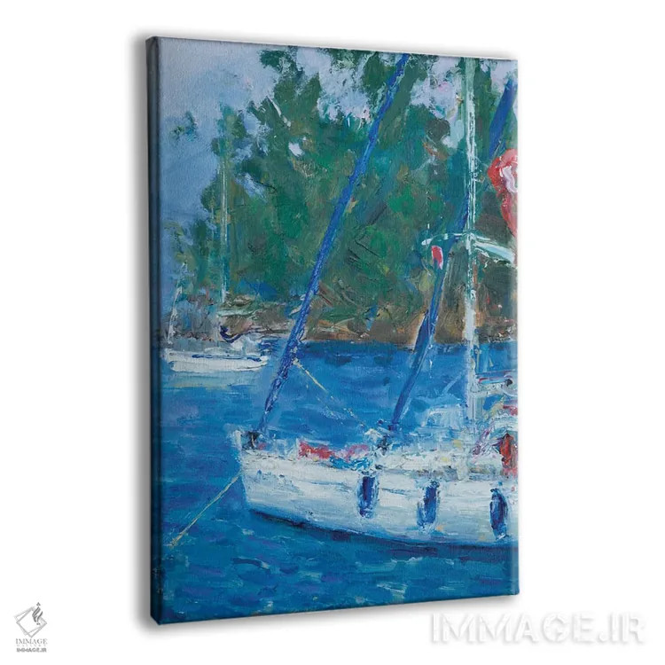 تابلو دکوراتیو ما هنوز اینجاییم اثر باورا آسه وا - نمای پرسپکتیو محصول