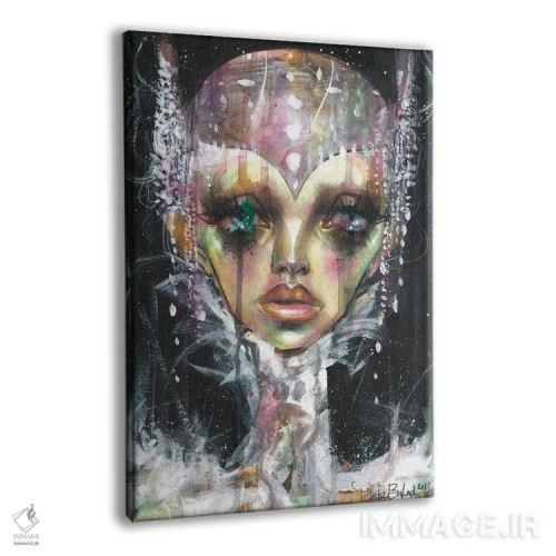 تابلو دکوراتیو ملکه بلورین اثر داستین بیلرد - نمای پرسپکتیو محصول