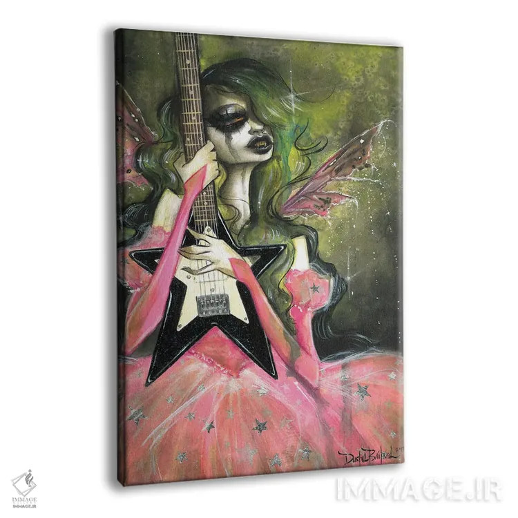 تابلو دکوراتیو چوب جادویی اثر داستین بیلرد - نمای پرسپکتیو محصول