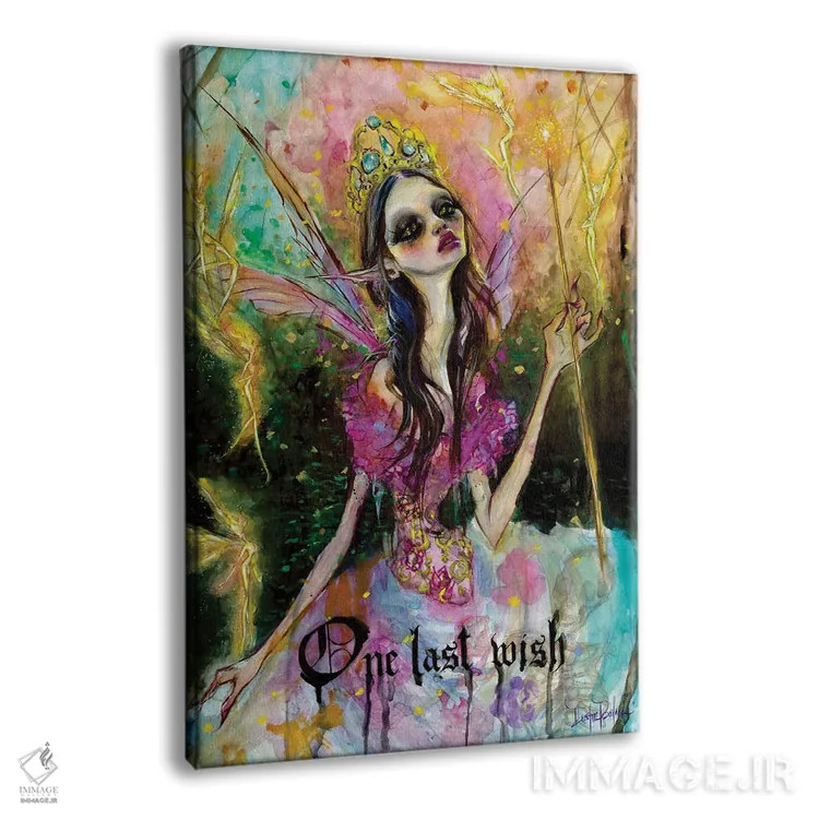 تابلو دکوراتیو آخرین آرزو اثر داستین بیلرد - نمای پرسپکتیو محصول