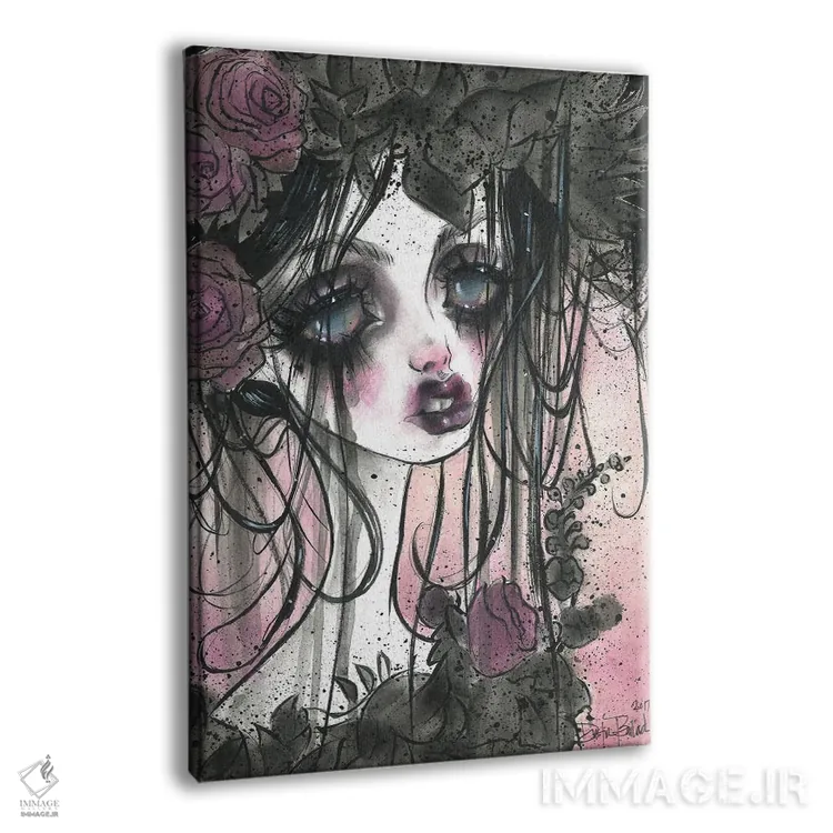 تابلو دکوراتیو باغ های تاریک اثر داستین بیلرد - نمای پرسپکتیو محصول