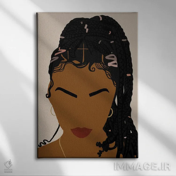 تابلو دکوراتیو رویا اثر دستینی دارسل - نمای روبهرو روی دیوار