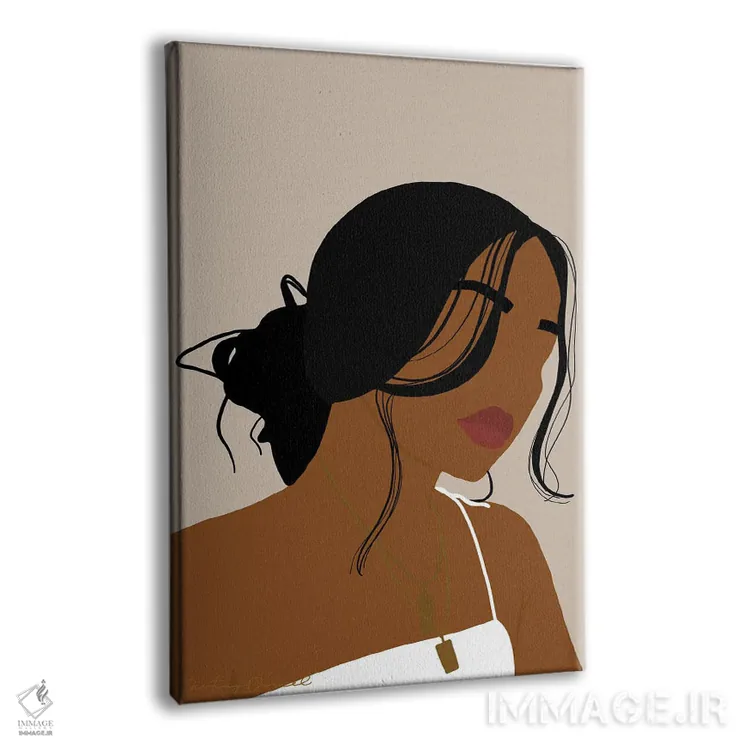 تابلو دکوراتیو بی جی ام اثر دستینی دارسل - نمای پرسپکتیو محصول