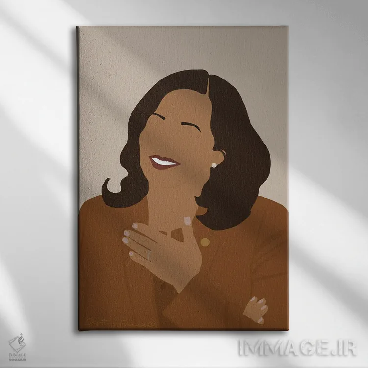 تابلو دکوراتیو مالکیت سیاهان اثر دستینی دارسل - نمای روبهرو روی دیوار