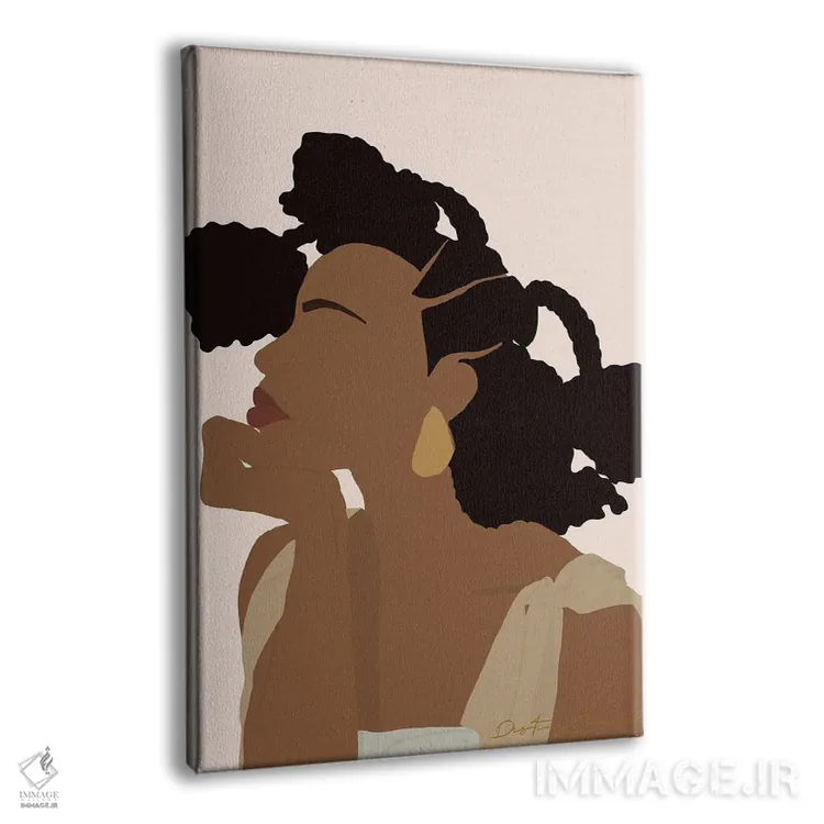 تابلو دکوراتیو دجنابا اثر دستینی دارسل - نمای پرسپکتیو محصول