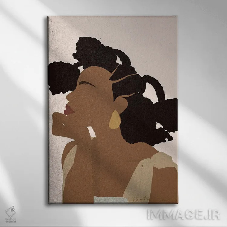 تابلو دکوراتیو دجنابا اثر دستینی دارسل - نمای روبهرو روی دیوار