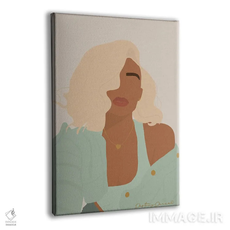 تابلو دکوراتیو ۶۱۳ عزیز اثر دستینی دارسل - نمای پرسپکتیو محصول