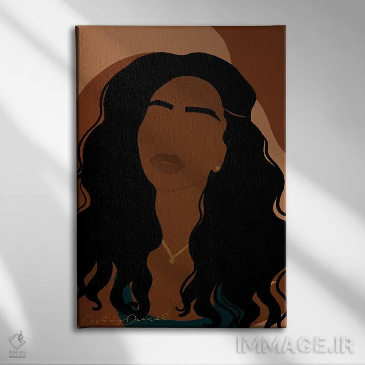 تابلو دکوراتیو خنثی های برجسته اثر دستینی دارسل - نمای روبهرو روی دیوار