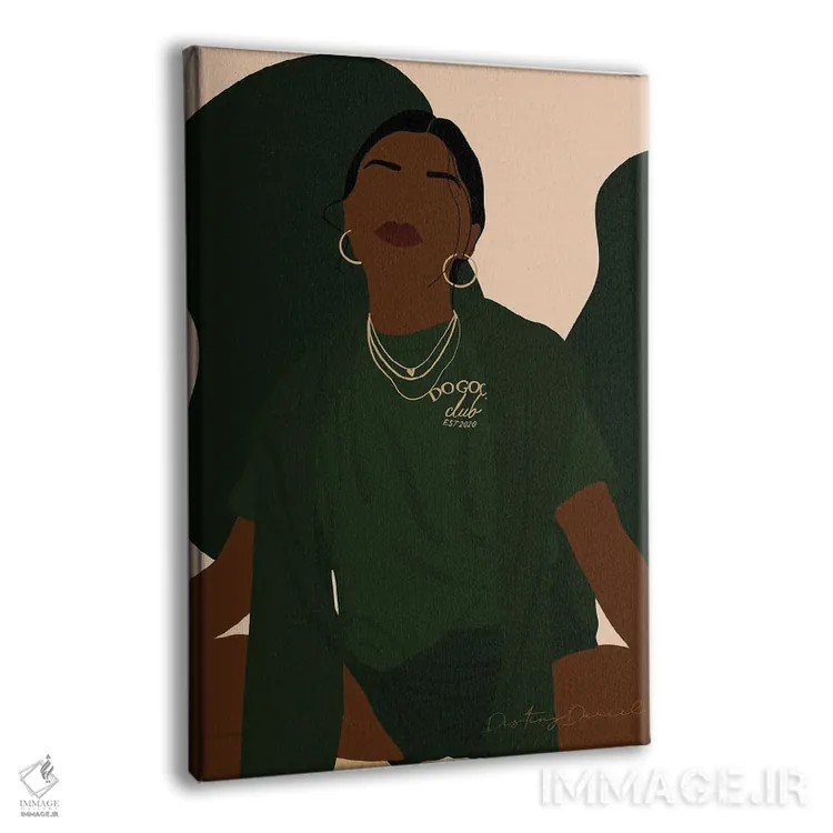 تابلو دکوراتیو کار خوب انجام بده اثر دستینی دارسل - نمای پرسپکتیو محصول