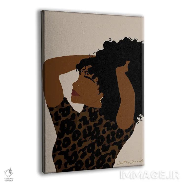 تابلو دکوراتیو احساسات دوشنبه اثر دستینی دارسل - نمای پرسپکتیو محصول