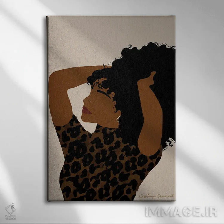 تابلو دکوراتیو احساسات دوشنبه اثر دستینی دارسل - نمای روبهرو روی دیوار