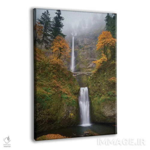 تابلو دکوراتیو آبشار رویا اثر داتلیش - نمای پرسپکتیو محصول