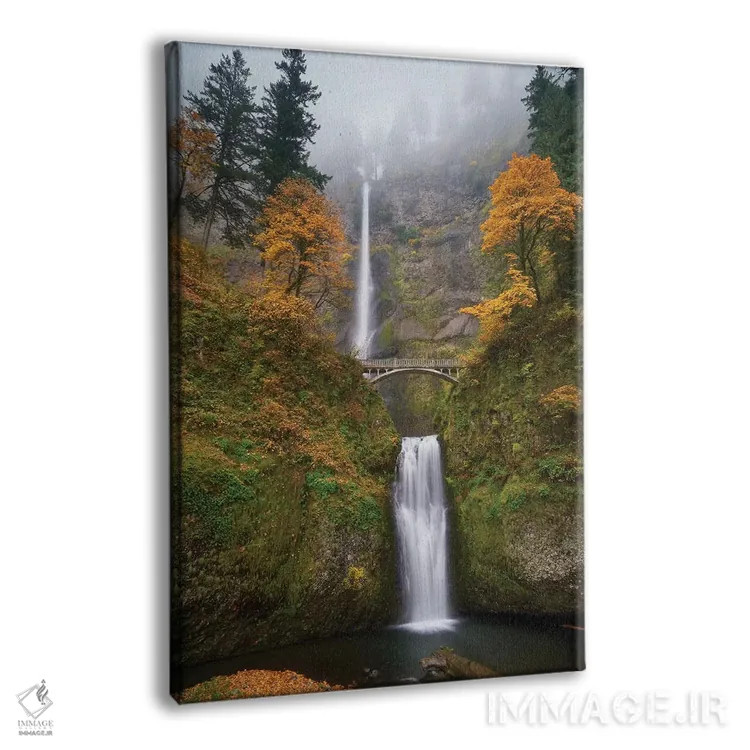 تابلو دکوراتیو آبشار رویا اثر داتلیش - نمای پرسپکتیو محصول