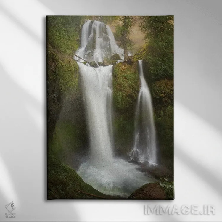 تابلو دکوراتیو نور درخشان اثر داتلیش - نمای روبهرو روی دیوار