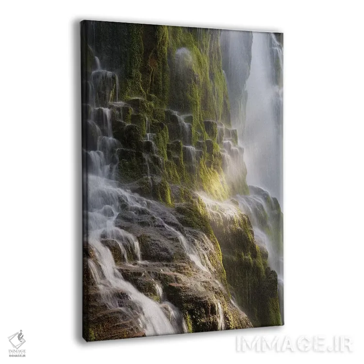 تابلو دکوراتیو پله های نور خورشید اثر داتلیش - نمای پرسپکتیو محصول