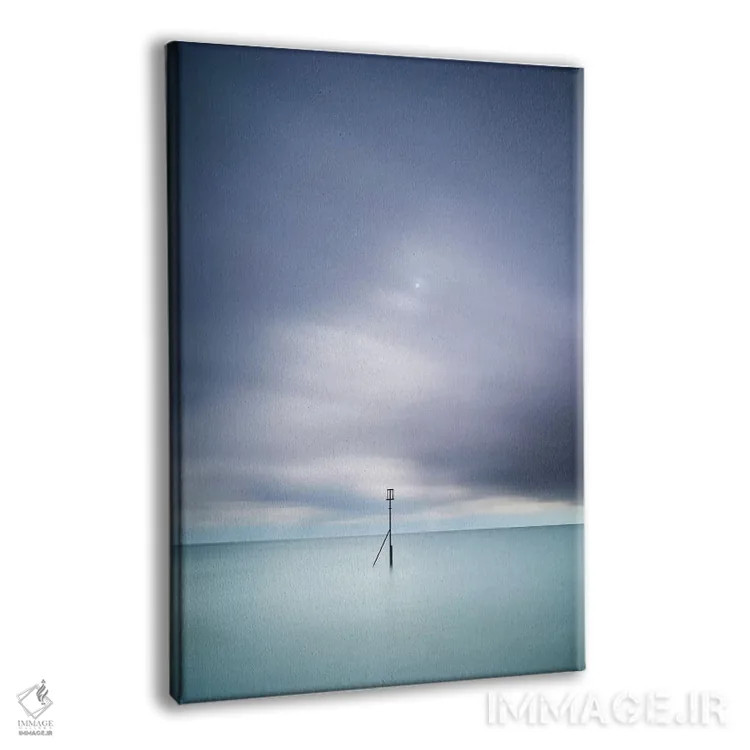 تابلو دکوراتیو ایستادگی جزر و مد اثر داتلیش - نمای پرسپکتیو محصول