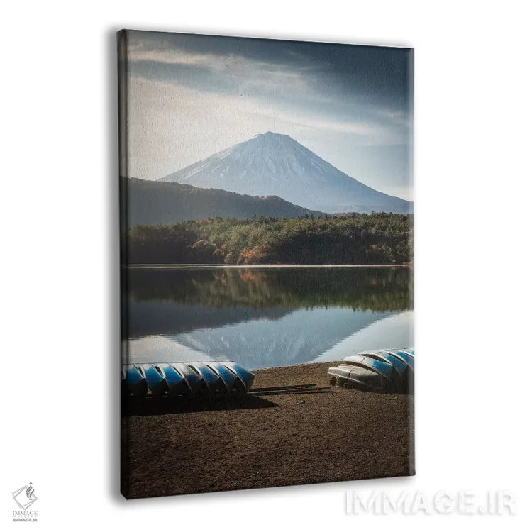 تابلو دکوراتیو کوه فوجی بیست و یکم اثر دایسوکه اوئه ماتسو - نمای پرسپکتیو محصول