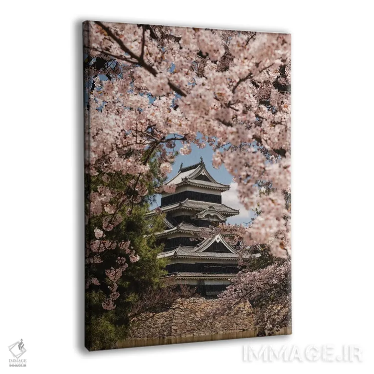 تابلو دکوراتیو قلعه ماتسوموتو سیزده اثر دایسوکه اوئه ماتسو - نمای پرسپکتیو محصول