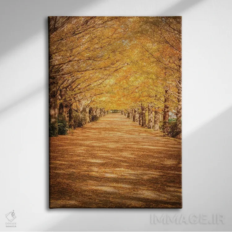 تابلو دکوراتیو کوه فوجی شانزدهم اثر دایسوکه اوئه ماتسو - نمای روبهرو روی دیوار