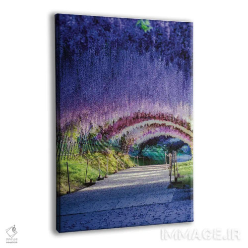 تابلو دکوراتیو بهار در ژاپن بیست و یکم اثر دایسوکه اوئه ماتسو - نمای پرسپکتیو محصول