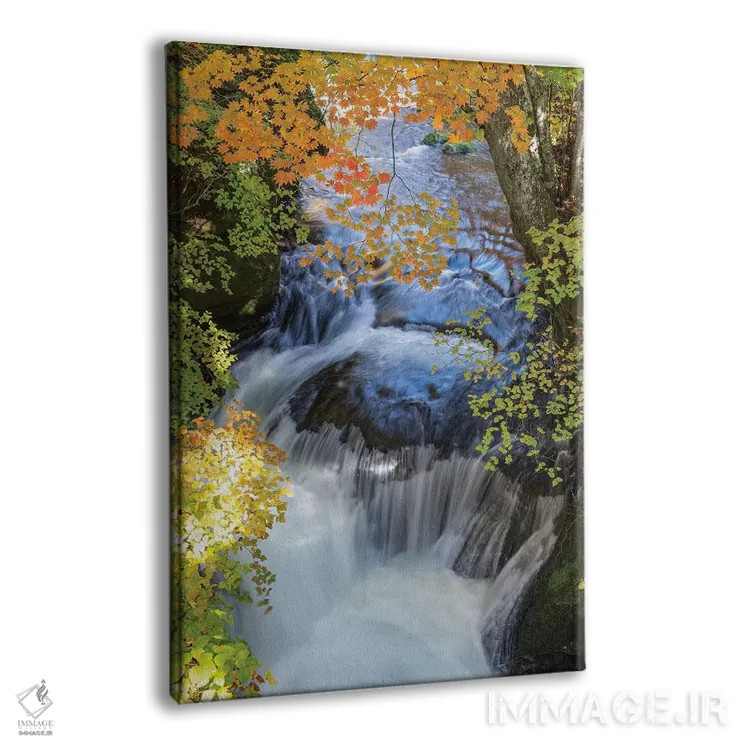 تابلو دکوراتیو پاییز در ژاپن هفده اثر دایسوکه اوئه ماتسو - نمای پرسپکتیو محصول