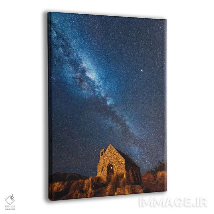 تابلو دکوراتیو کلیسای تکاپو دو، نیوزیلند اثر دایسوکه اوئه ماتسو - نمای پرسپکتیو محصول