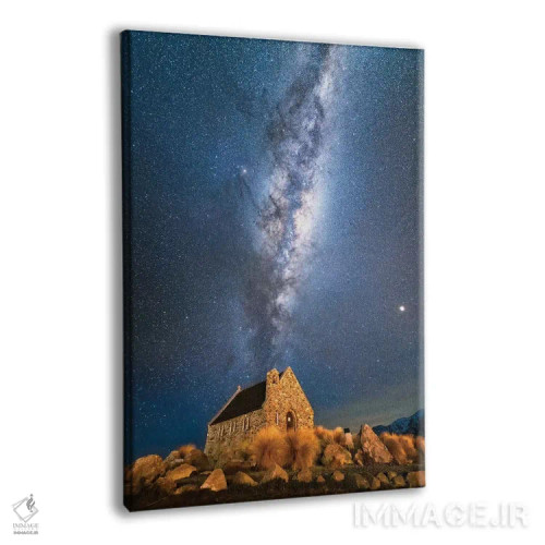 تابلو دکوراتیو کلیسای تکاپو سه، نیوزیلند اثر دایسوکه اوئه ماتسو - نمای پرسپکتیو محصول