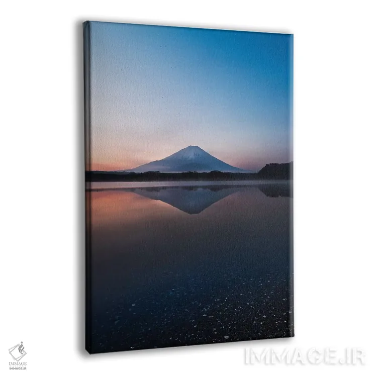 تابلو دکوراتیو کوه فوجی پنج اثر دایسوکه اوئه ماتسو - نمای پرسپکتیو محصول