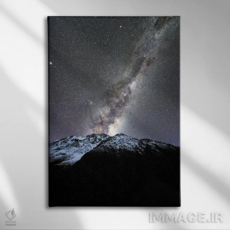 تابلو دکوراتیو پارک ملی کوه کوک، نیوزیلند اثر دایسوکه اوئه ماتسو - نمای روبهرو روی دیوار