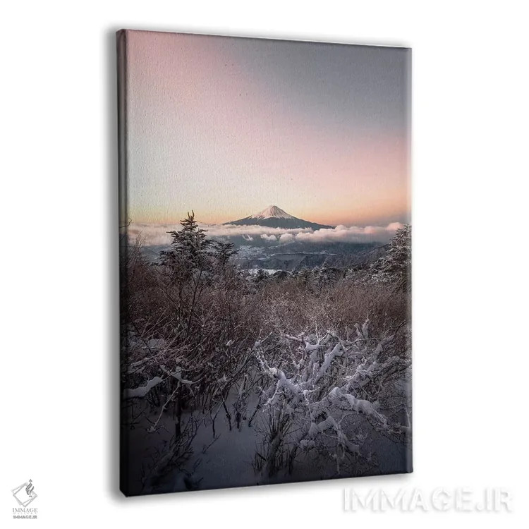 تابلو دکوراتیو کوه فوجی دوازده اثر دایسوکه اوئه ماتسو - نمای پرسپکتیو محصول